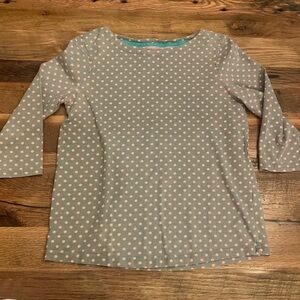 johnnie b Polka Dotted Top